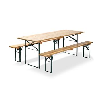 Ensemble Table Et Bancs Pliables Vkf Renzel France