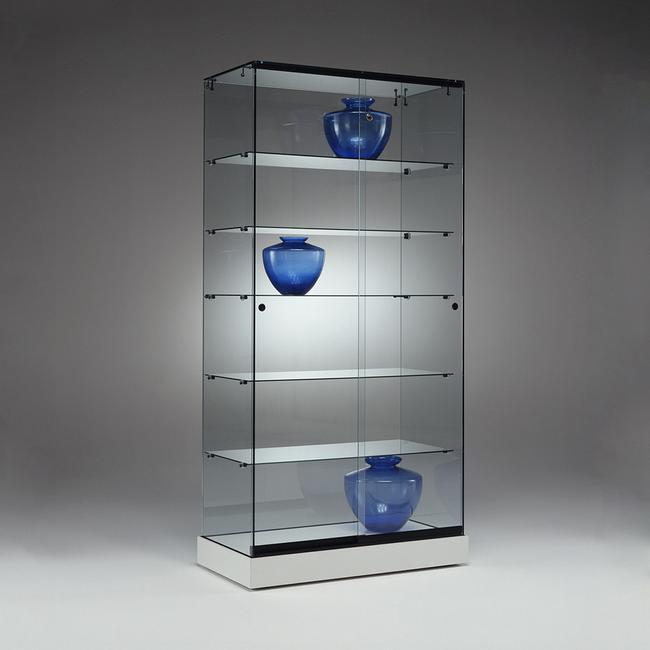 Vitrine en verre - Logo