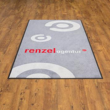 Tapis logo lavables / tapis anti-salissures