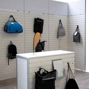 Stand d'exposition FlexiSlot "Style-Black"